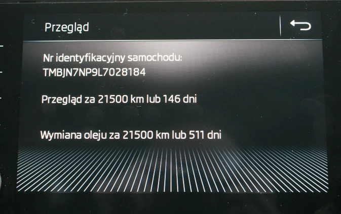 Skoda Superb cena 106900 przebieg: 54499, rok produkcji 2019 z Świerzawa małe 704